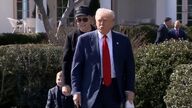 La economía frena a Trump