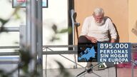 El "sinhogarismo" afecta a casi 900.000  personas en Europa