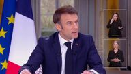 Macron firme en su postura pese a las protestas 