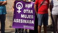 Concentración de los vecinos de Orihuela para condenar el último crimen machista