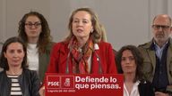 Calviño acusa a Feijóo de "atacar a su país" en Bruselas