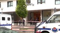 Una mujer de 32 años embarazada de gemelos, asesinada por su expareja en un apartahotel de Vitoria