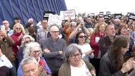 Un millar de personas se manifiestan de nuevo en Valencia contra Mazón 