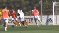 El Real Madrid continúa preparando el encuentro de Vigo  