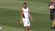 Casemiro entrena con normalidad con el Real Madrid