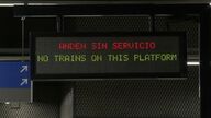 El metro de Madrid recobra la normalidad 