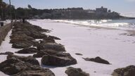 Una fuerte granizada cubre de blanco varias playas de Tarragona 